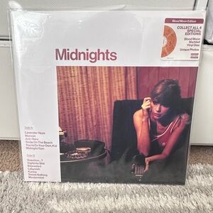 Taylor swift Midnights Vinyl in Blood Moon